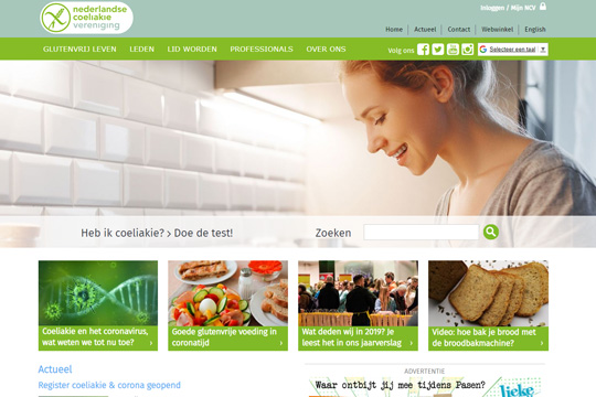 website glutenvrij.nl